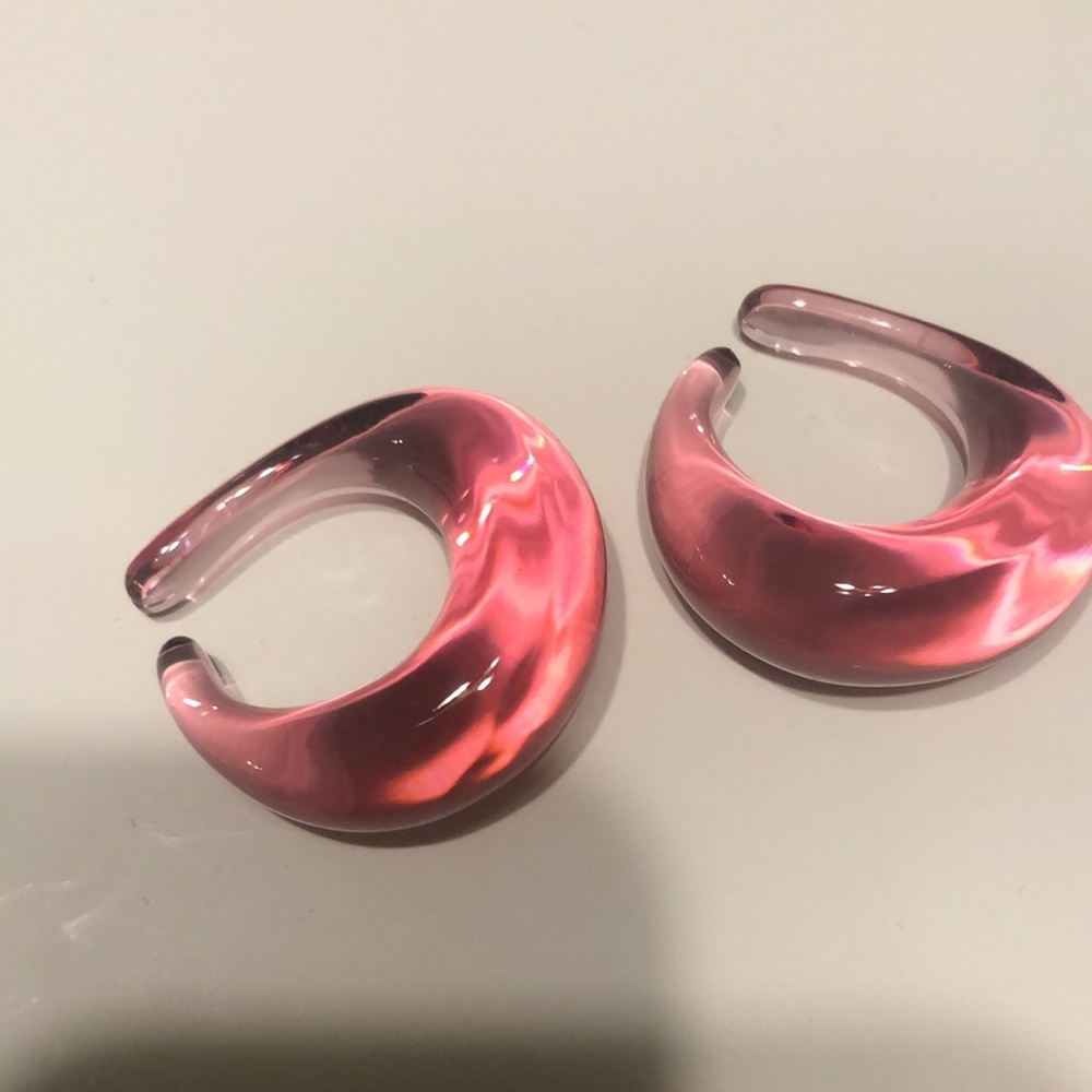 Baccarat hoop earrings - Picture 2 of 6